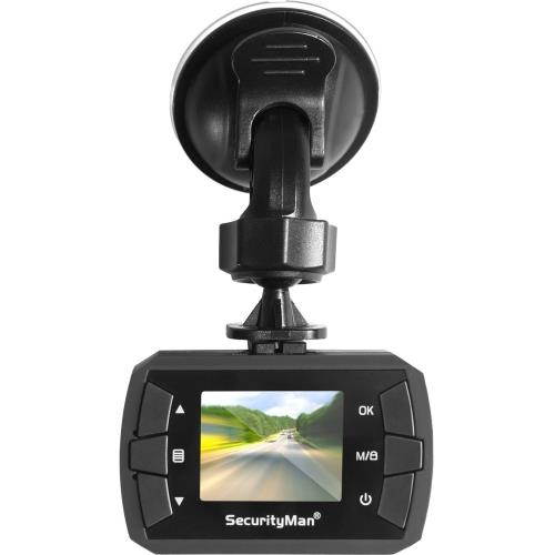 SecurityMan MicroHD Car Camera Recorder Dashcam with Built-In Impact Sensor