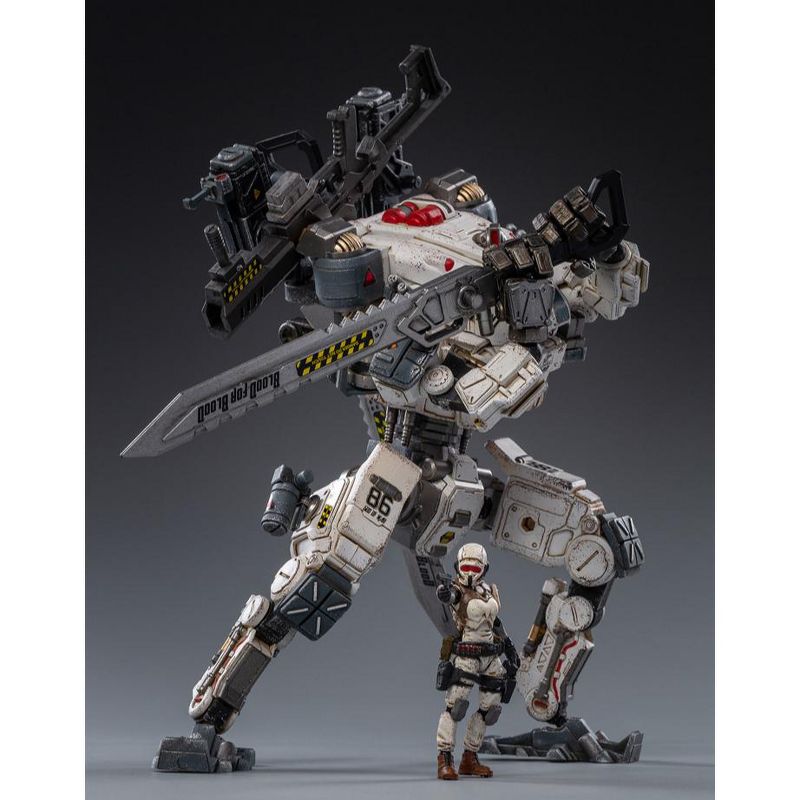 Steelbone Armor JT0593 God of War 86 White Mecha with Pilot | Joy Toy Action figures