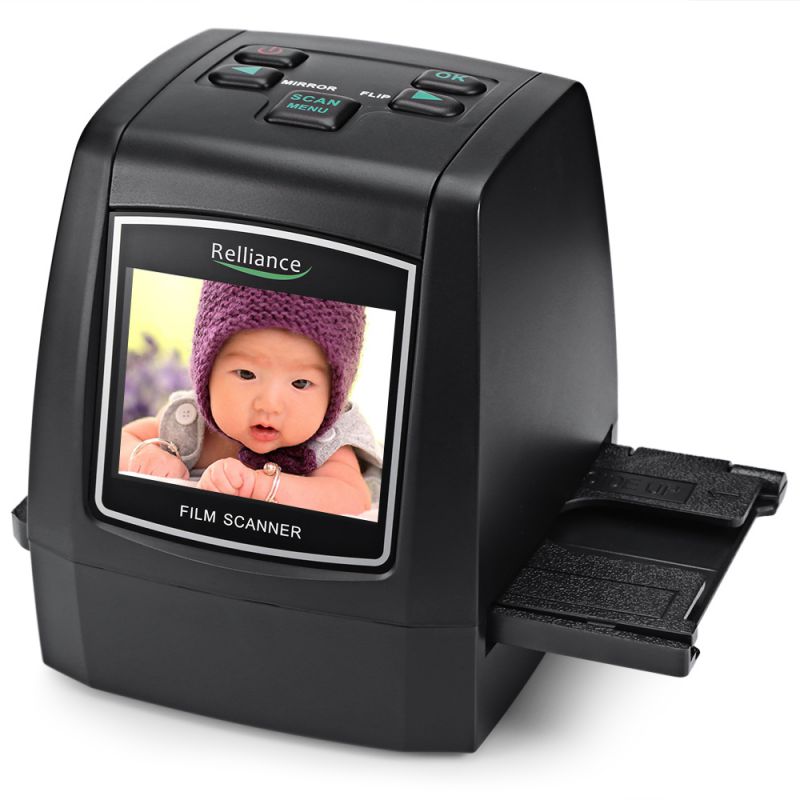 14MP 22MP 135mm Ultra High-Resolution Negative Film Slide Viewer Scanner Photo Converter USB 2.0 MSDC Monochrome Profession EC018