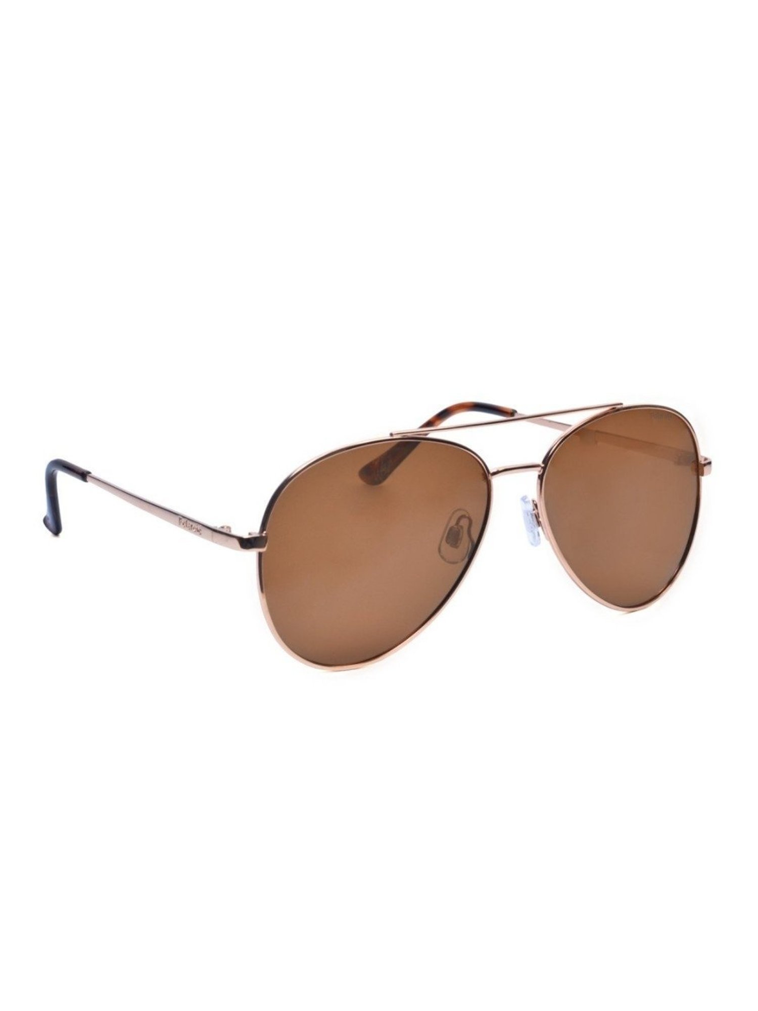 Polaroid Brown Aviator UV Protection Sunglasses for Women