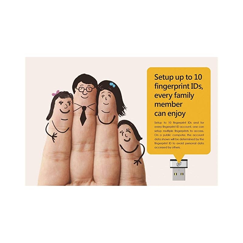 Mini USB Fingerprint Reader for Windows 7,8 & 10 Hello,  My Lockey 360&deg; Touch Speedy Matching Multi Biometric fido Security Key