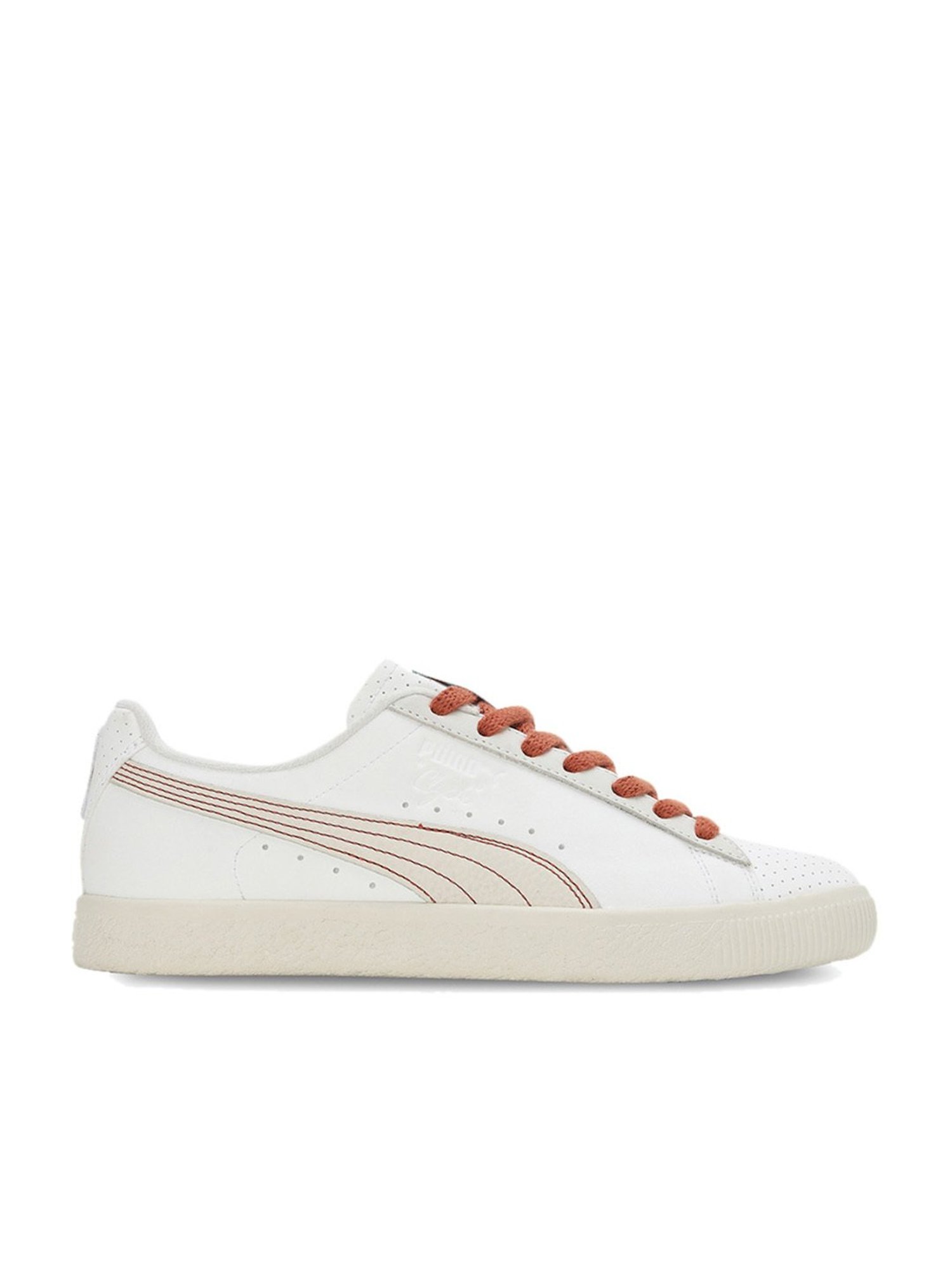 Puma Men's Clyde Huskie White Casual Sneakers