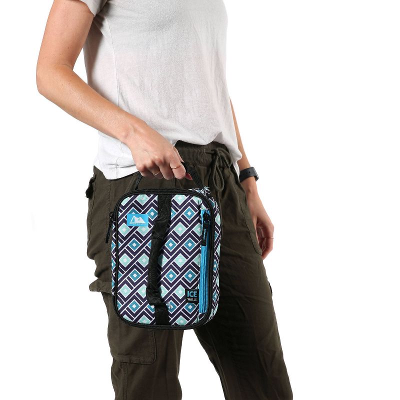 Arctic Zone Kids' Ice Walls Upright Lunch Box Set - Tabatha Diamonds