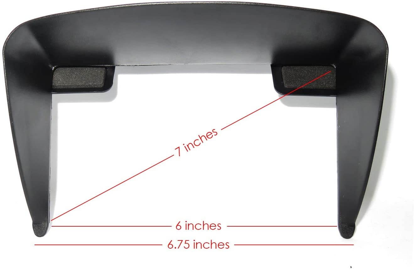Ramtech 7-inch Clip-on Visor Sun Shade Sunshade for Garmin RV 760 760LMT GPS + Free Bonus Stylus Pen & Screen Protector (Non-OEM) - VSC7