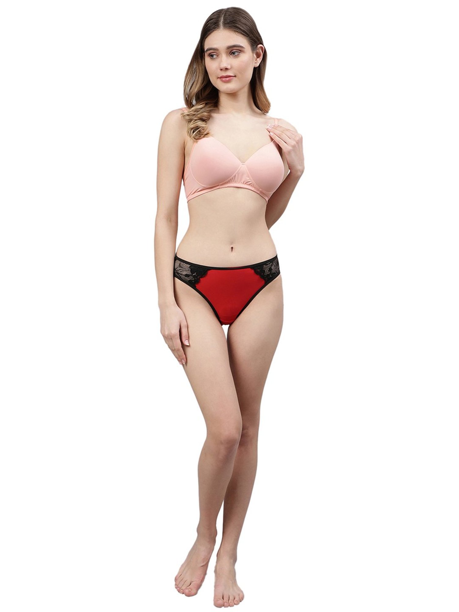 Cukoo Pink Full Coverage Padded Everyday Bra