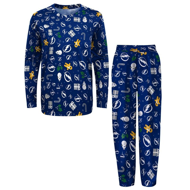 NHL Tampa Bay Lightning Men's Pajama Set - M