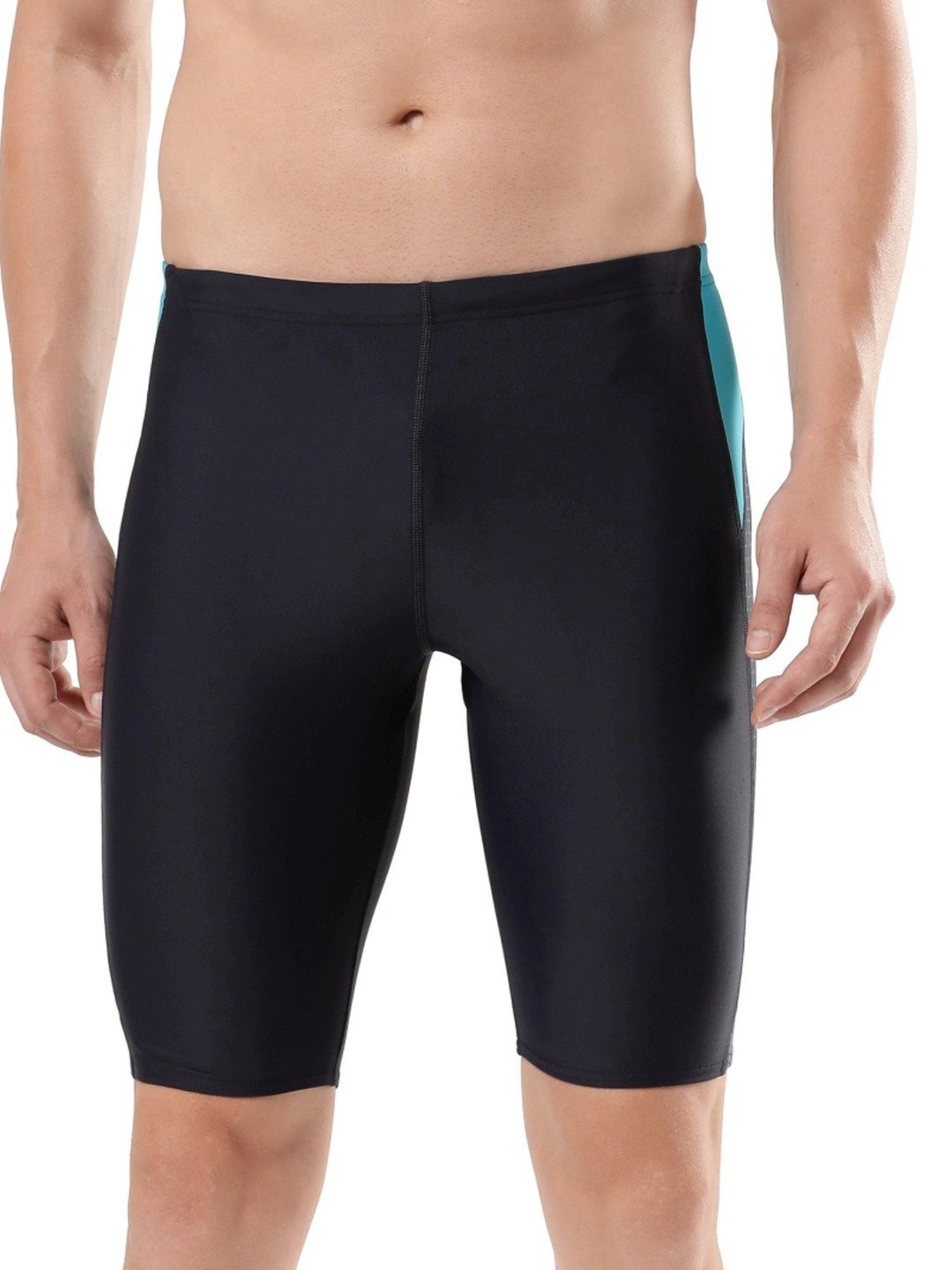 Speedo Ink Blue Regular Fit Printed Swim Shorts