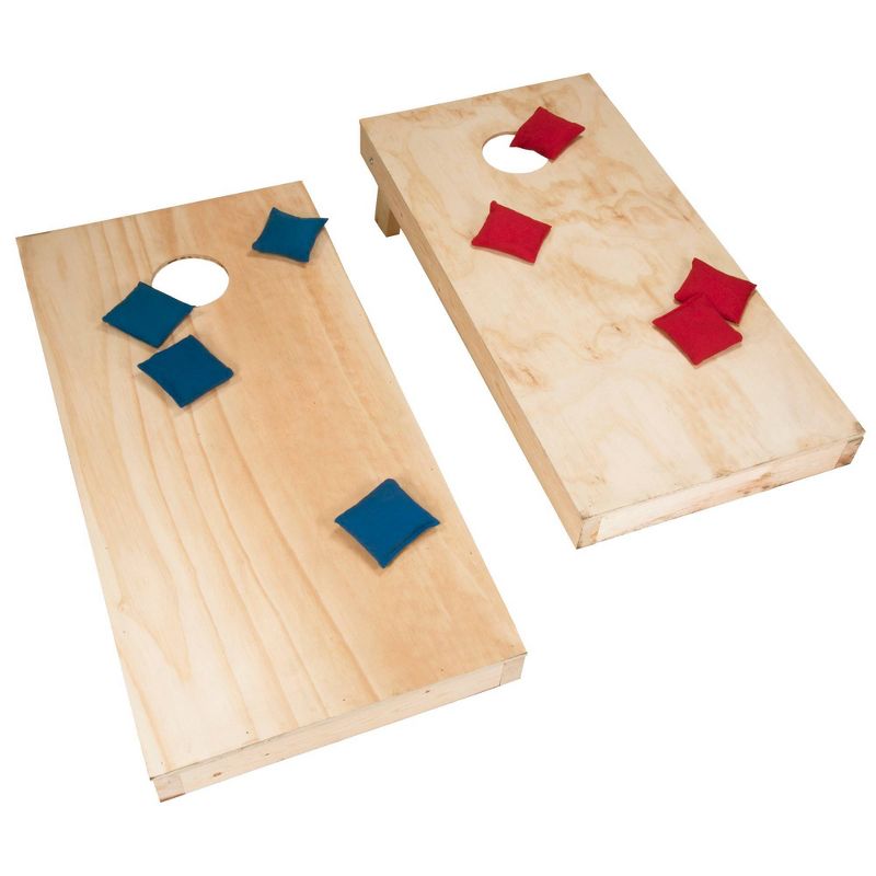 Hey! Play! Do-It-Yourself Regulation Size Cornhole Boards and Bags Set