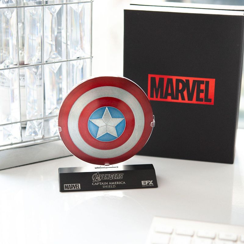 EFX Collectibles Marvel's The Avengers Captain America Shield 1:6 Scale Prop Replica (4" diameter)