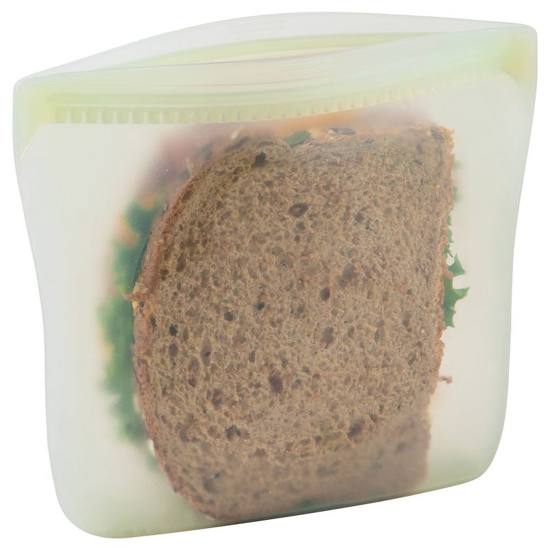 Progressive Reusable Silicone Sandwich Bag - Eggshell Green