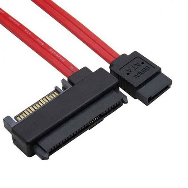 Cablecc  SFF-8482 SAS 29 Pin to 7 Pin SATA Hard Disk Drive Raid Cable with 15 Pin SATA Power Port