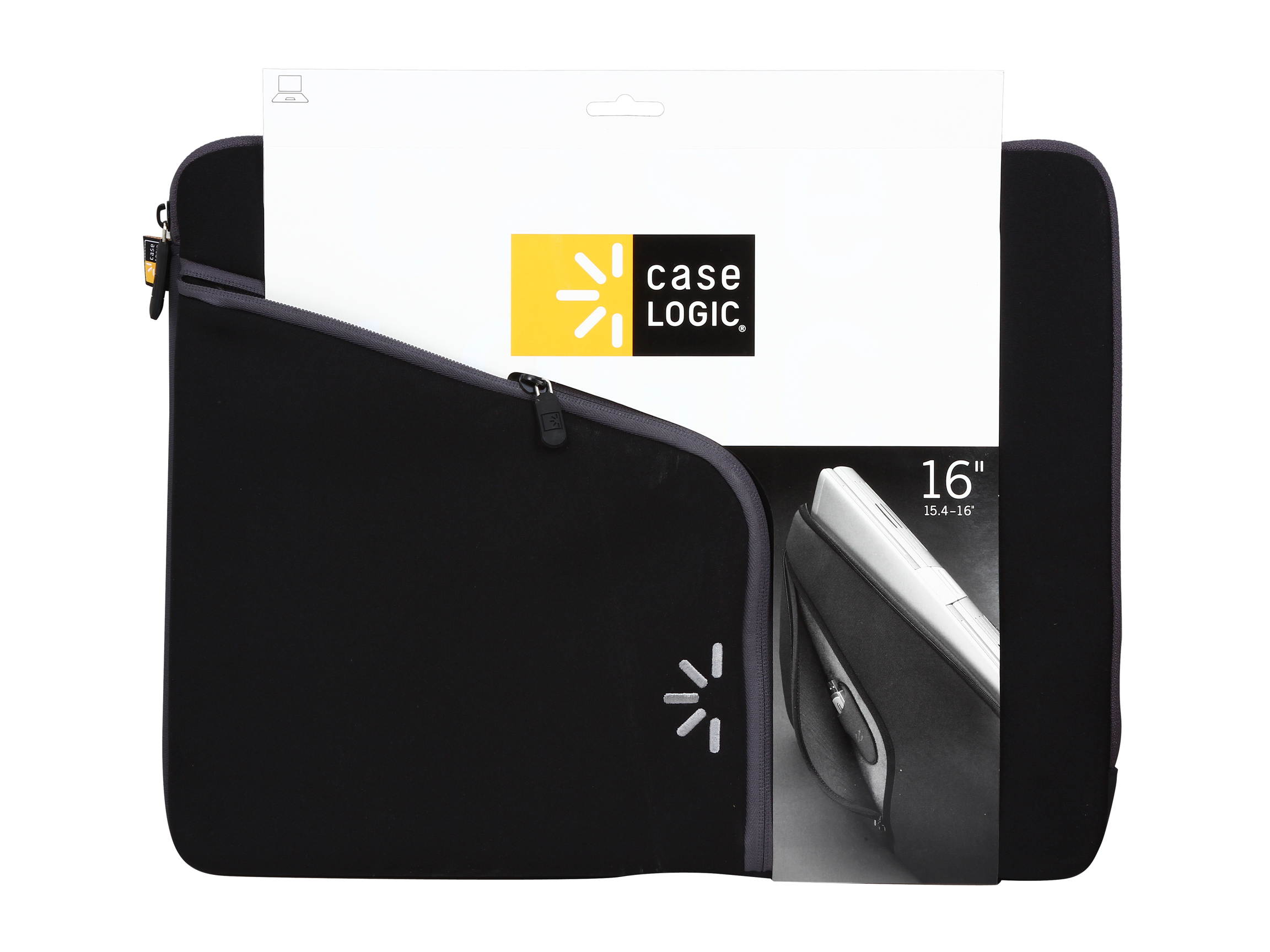 Case Logic Black 16" Laptop Sleeve Model PLS-15