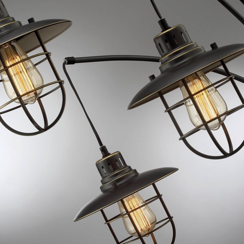 3-way Lanterna Ii Floor Lamp Dark Bronze (Includes Light Bulb) - Lite Source