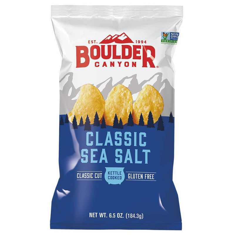 Boulder Canyon Totally Natural Kettle Potato Chips - 6.5oz