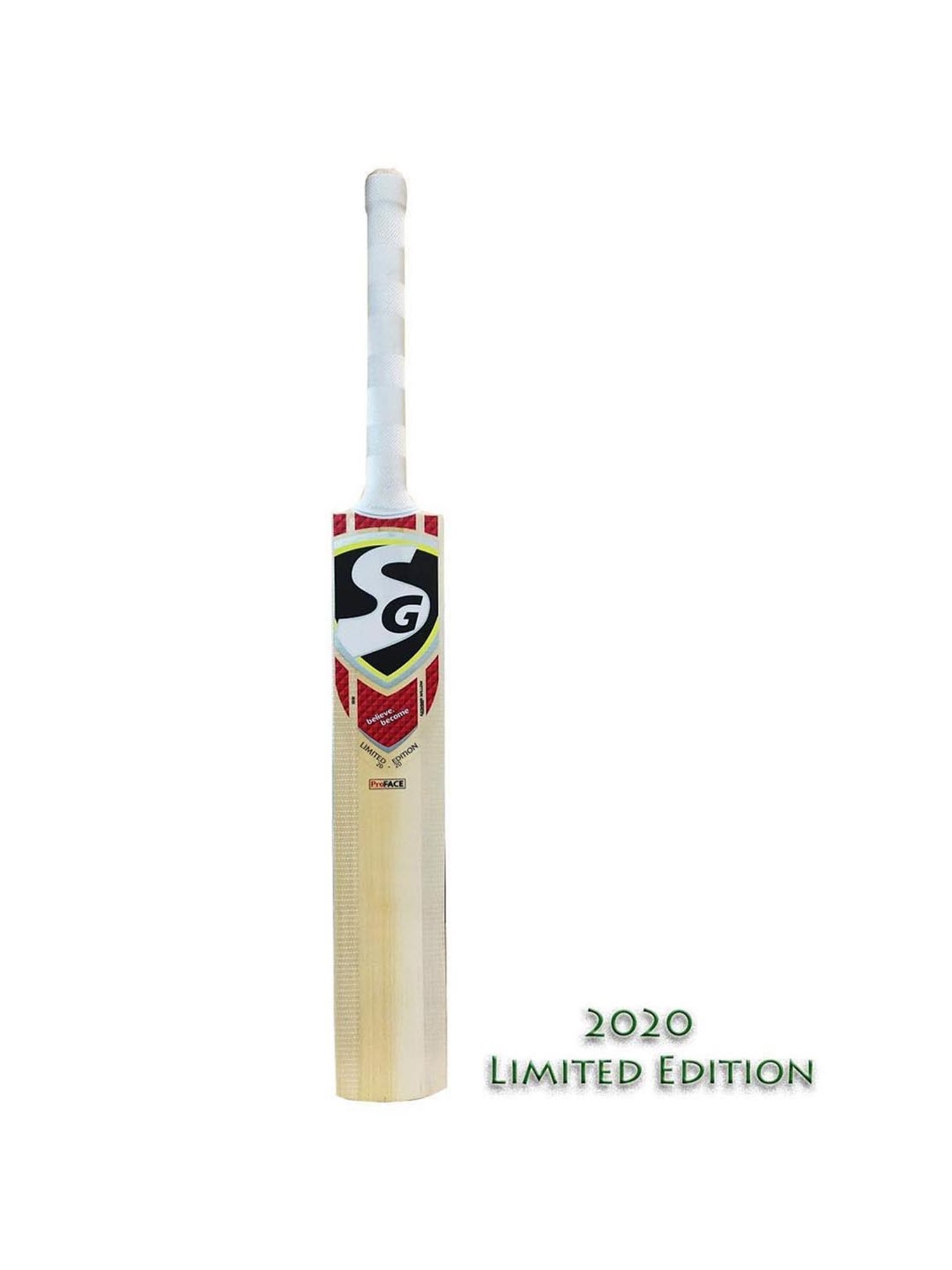 SG 2020 Beige Limited Edition Kashmir Willow Cricket Bat  (Size 3)