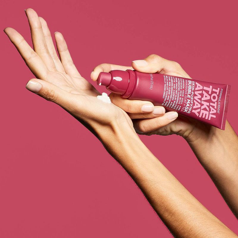 Formula 10.0.6 Total Take Away Skin Purifying Bubble Mask - Rhassoul Clay + Tea - 2.54 fl oz