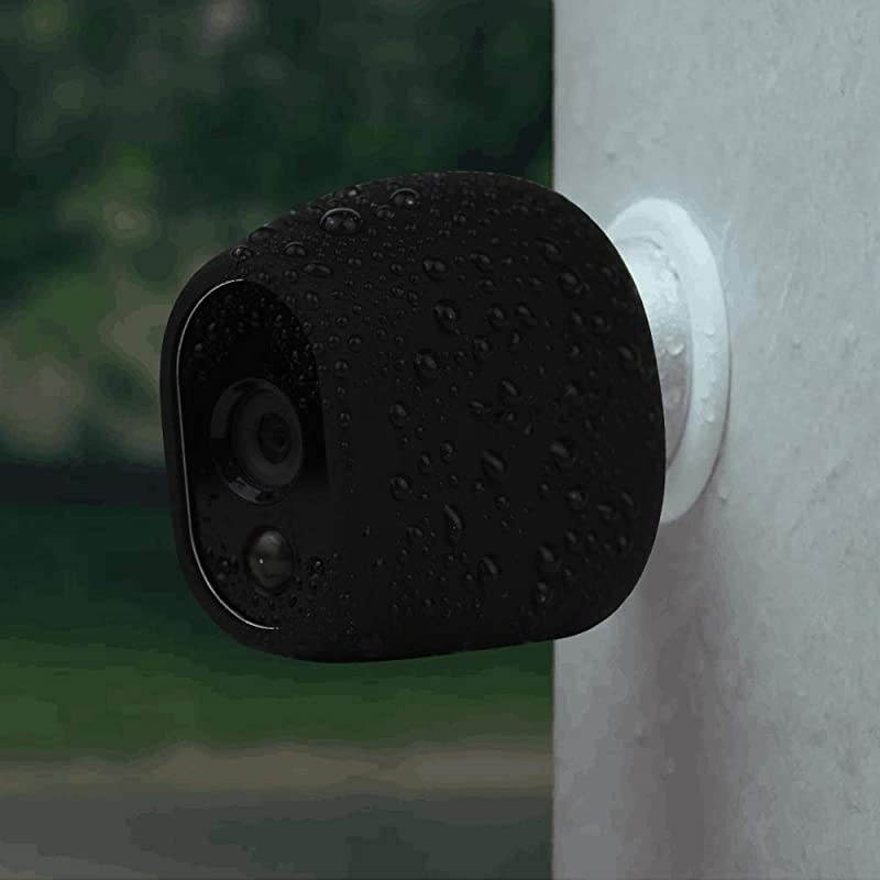 Silicone Skins Compatible for Arlo Smart Security Home Camera,  Silicone Skins Case Cover for Arlo Smart Security Wire-Free Cameras, 3 Pack, Black