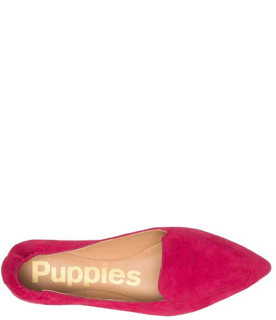 Hush Puppies Hazel Pointe Suede Loafers