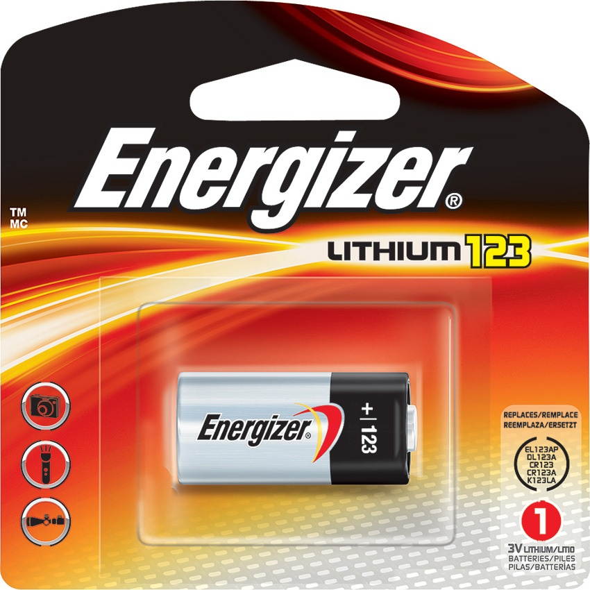 Energizer 123 Lithium Battery
