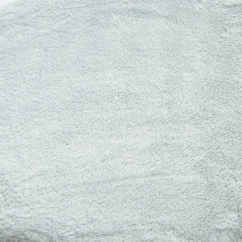 Faux Fur Rolling Computer Task Chair Mint Green - Urban Shop