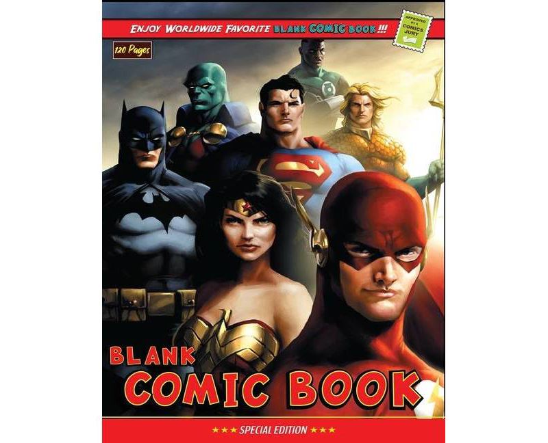 Blank Comic Book - by  Zaza Design Studio Blank Comic Books (Paperback)