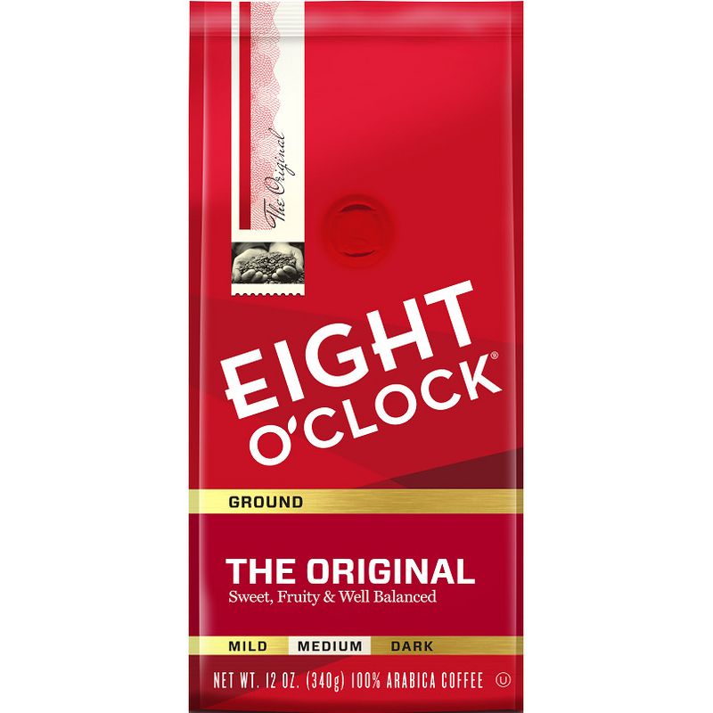 Eight O'Clock Original Medium Roast Ground Coffee - 12oz