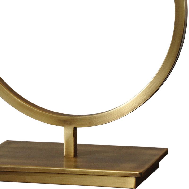 Uttermost Duara Circle Table Lamp  - Brass