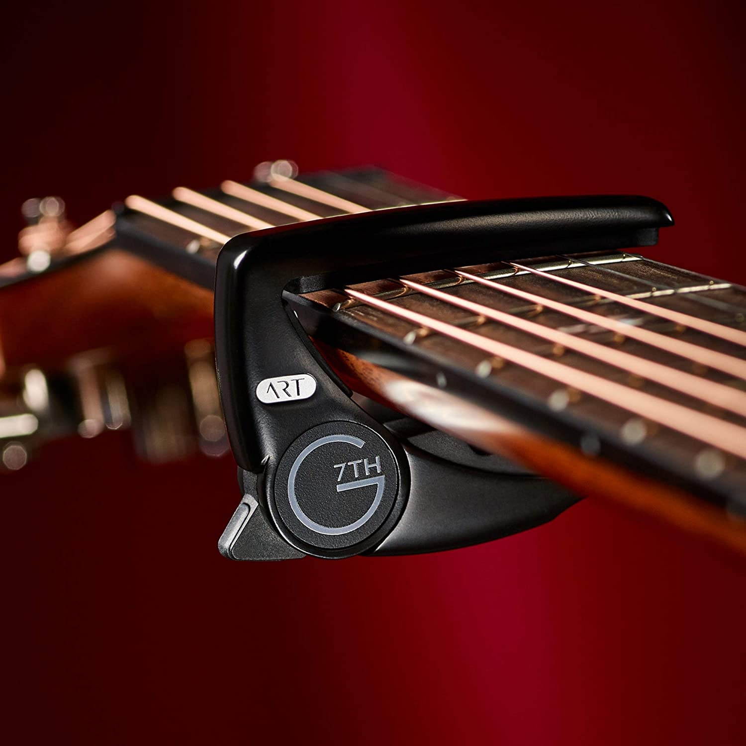 G7th Performance 3 Steel String Capo with ART, Satin Black