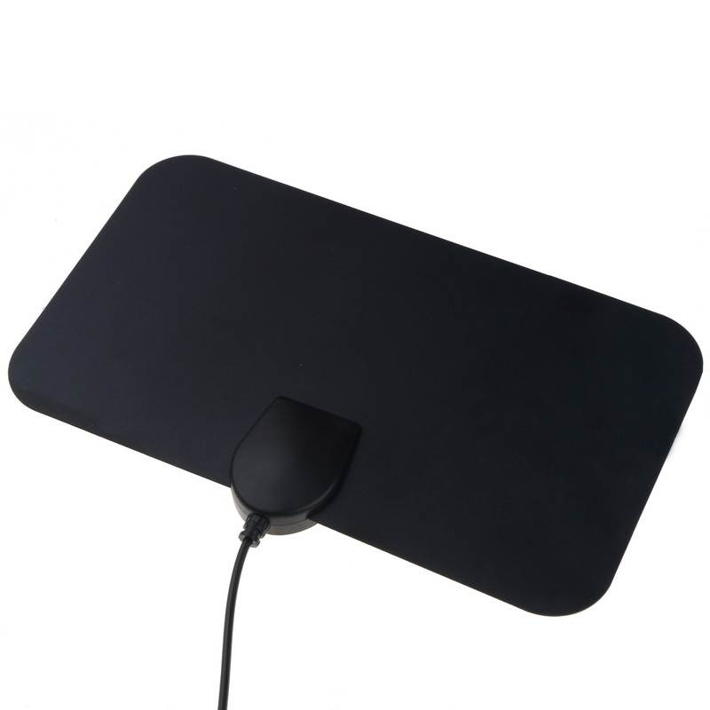 High Quality 4K 25dB High Gain HD TV DTV Box Digital TV Antenna 50 Miles Booster Active Indoor Aerial HD Flat Design