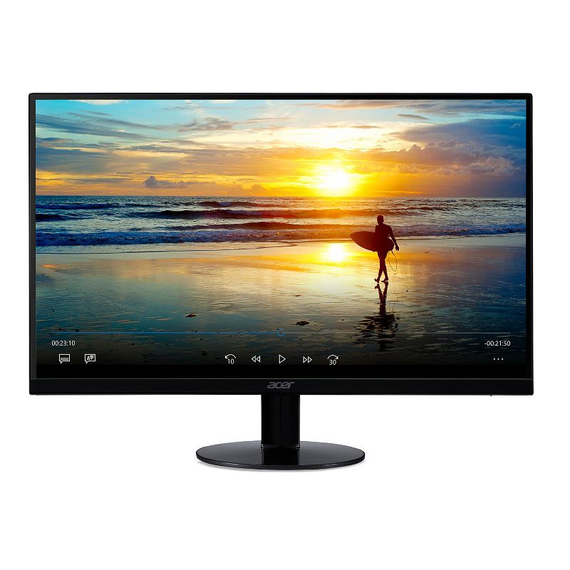 Acer SB 21.5" Monitor 1920 x 1080 4 ms GTG 75 Hz 250 Nit IPS Panel - Manufacturer Refurbished