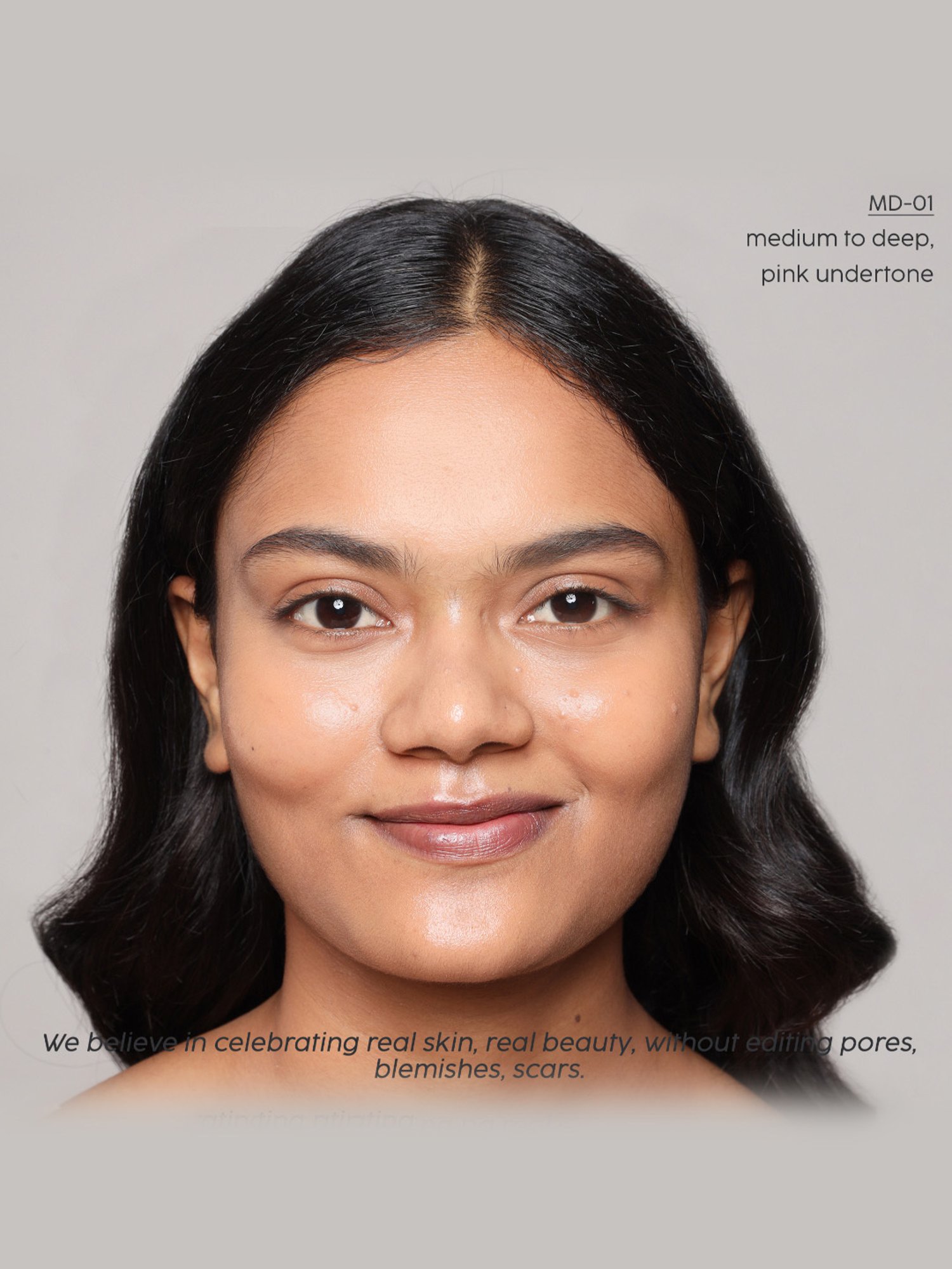 House of Makeup Zoom In Crease-Free Creamy Concealer MD01-Medium-To-Deep Skin Tone - 6 ml