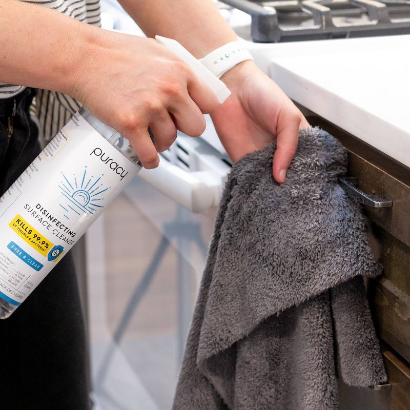 Puracy Disinfecting Surface Cleaner - Free & Clear - 25 fl oz