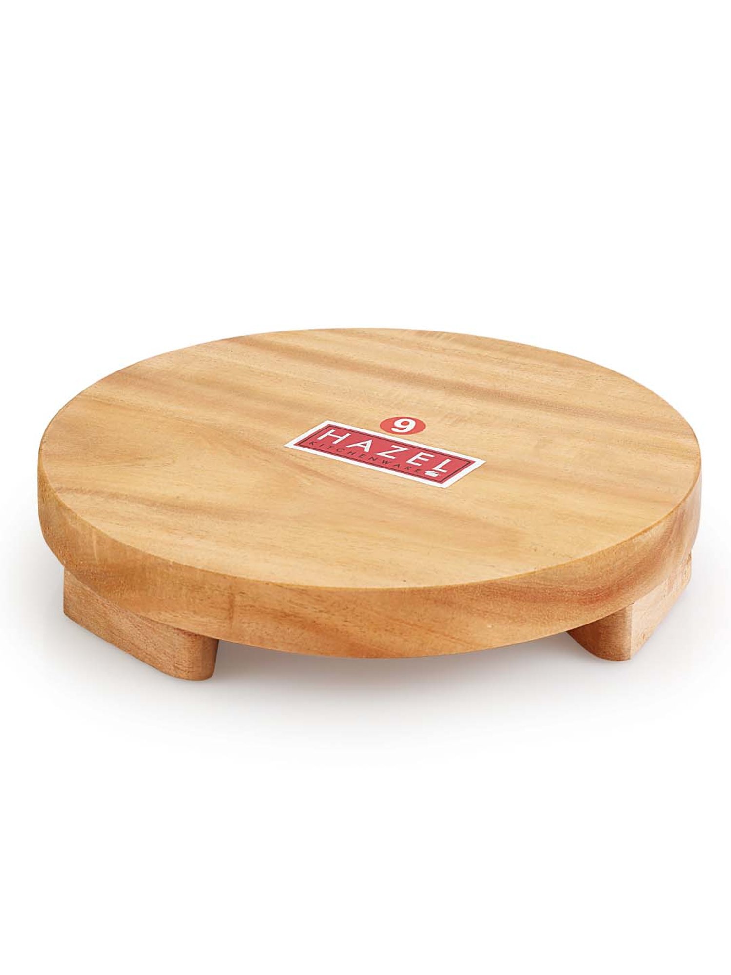 HAZEL Yellow Sagwan 22.5 cm Rolling Board - Set of 1