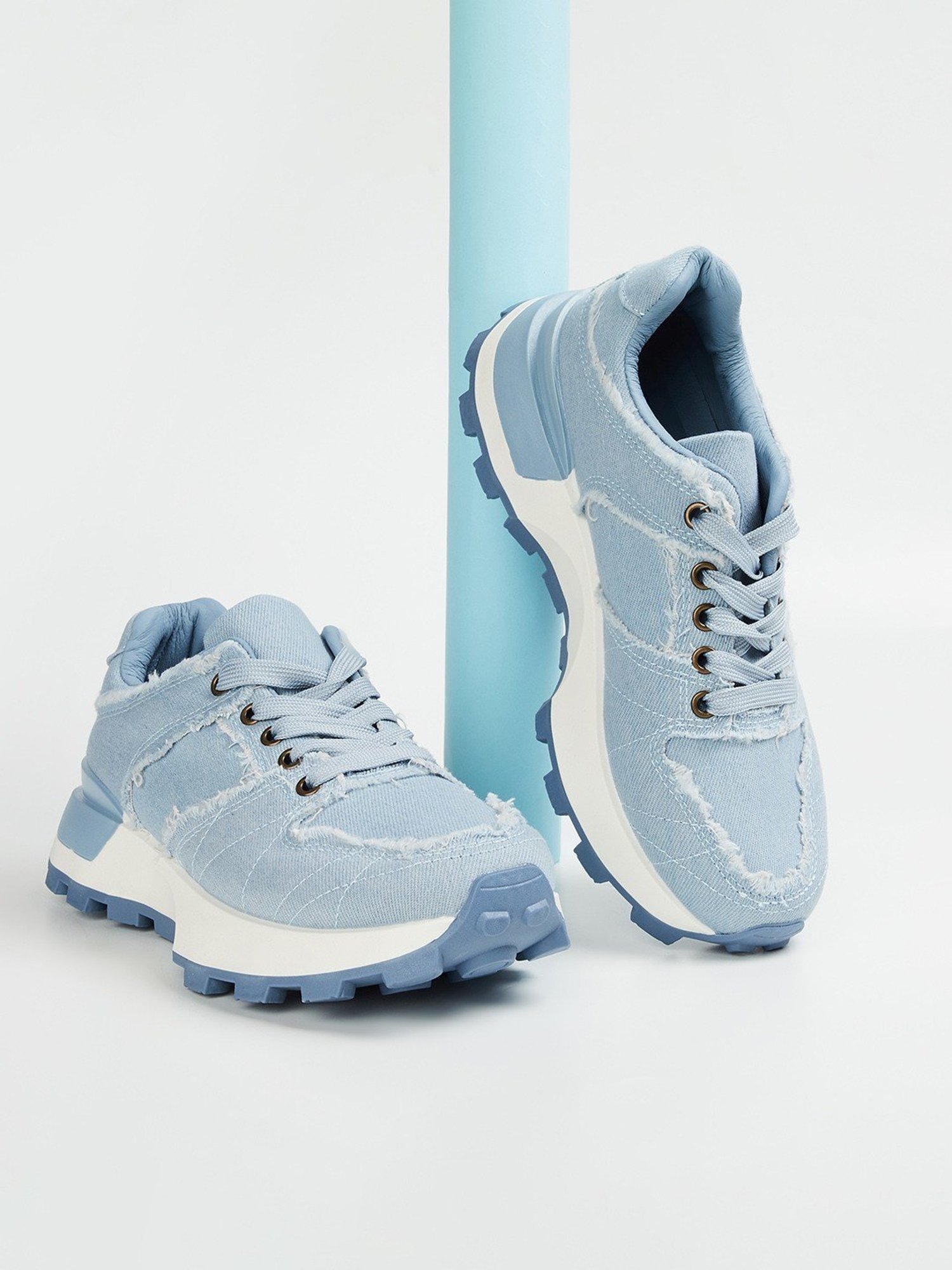 Ginger by Lifestyle Women's Blue Running Shoes