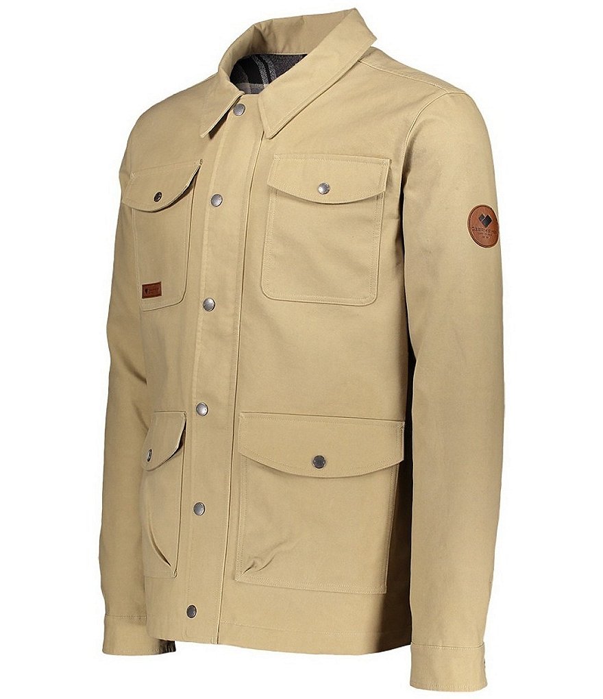 Obermeyer Oliver Waxed Cotton Flannel lined Jacket