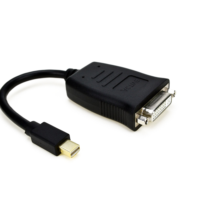 Mini Displayport to DVI Cable Converter Adapter Mini DP to DVI Active Cable Female 4K@30HZ
