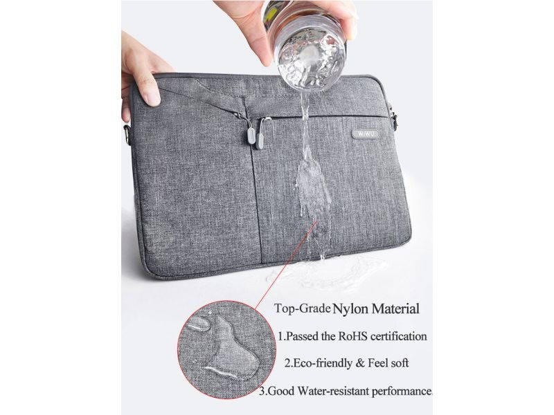 wiwu Laptop bag 17.3 inch Top-grade wate resistant Computer bag 17 Handbag Messenger Laptop sleeve Business briefcase with handle for Hp Dell Lenovo Notebooks