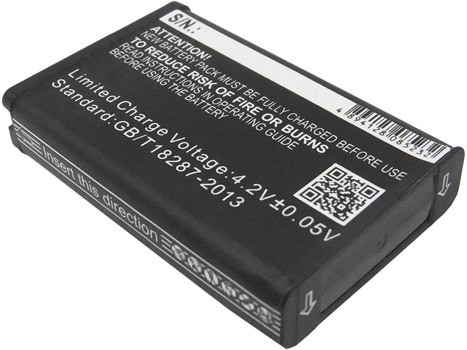Cameron Sino 1800mAh / 6.66Wh Replacement Battery for Garmin Alpha 100 Handheld