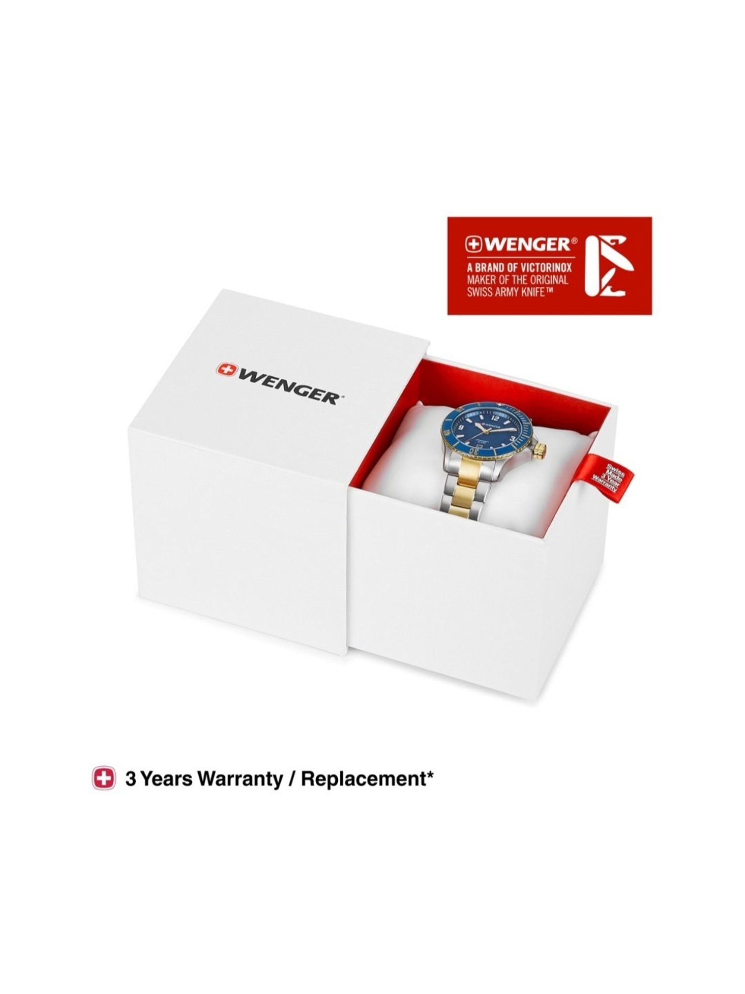 Wenger Swiss Made 01.0621.114 Seaforce Small Analog Watch for Women