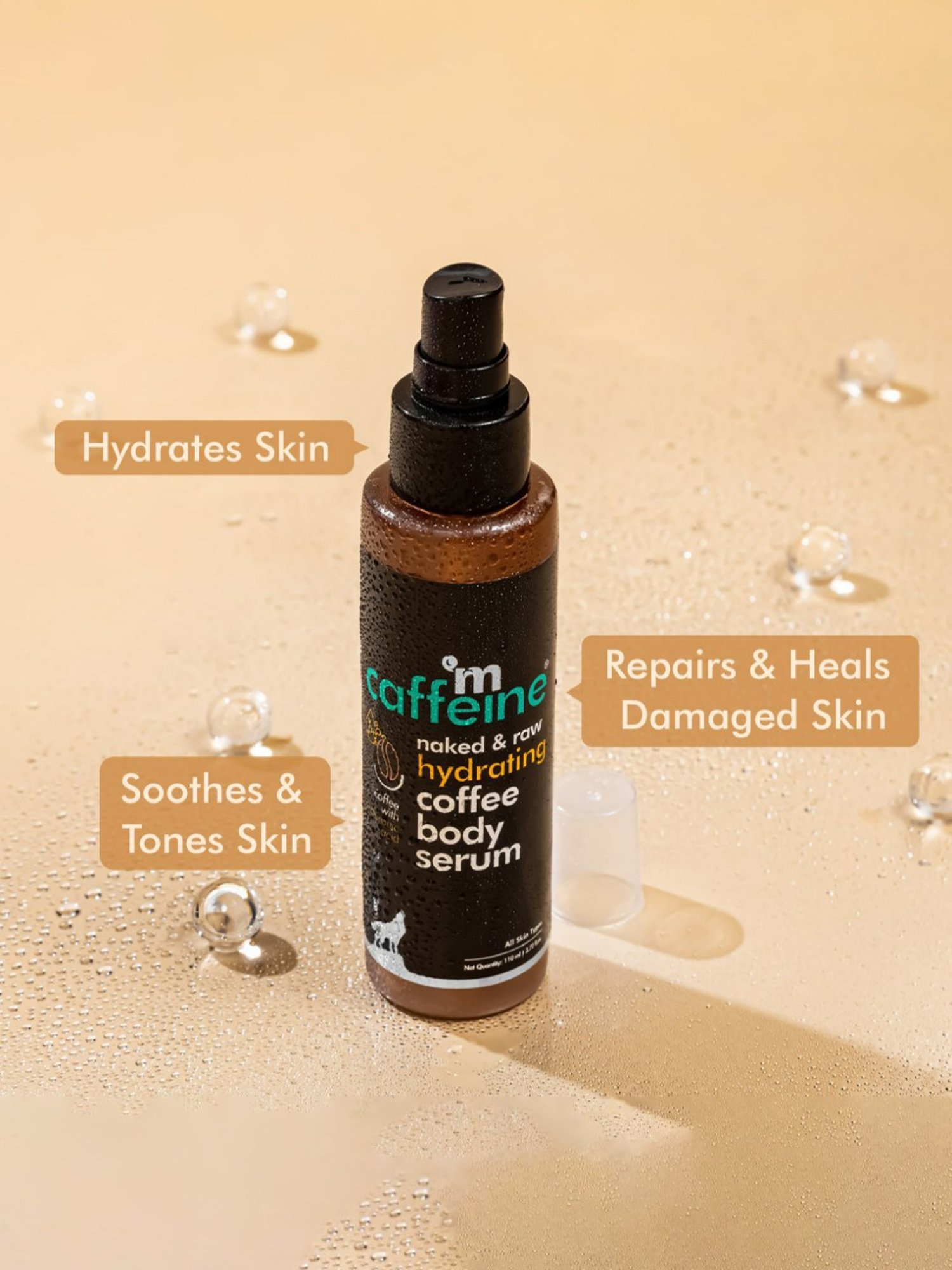 mCaffeine Hydrating Coffee Body Serum - 110 ml