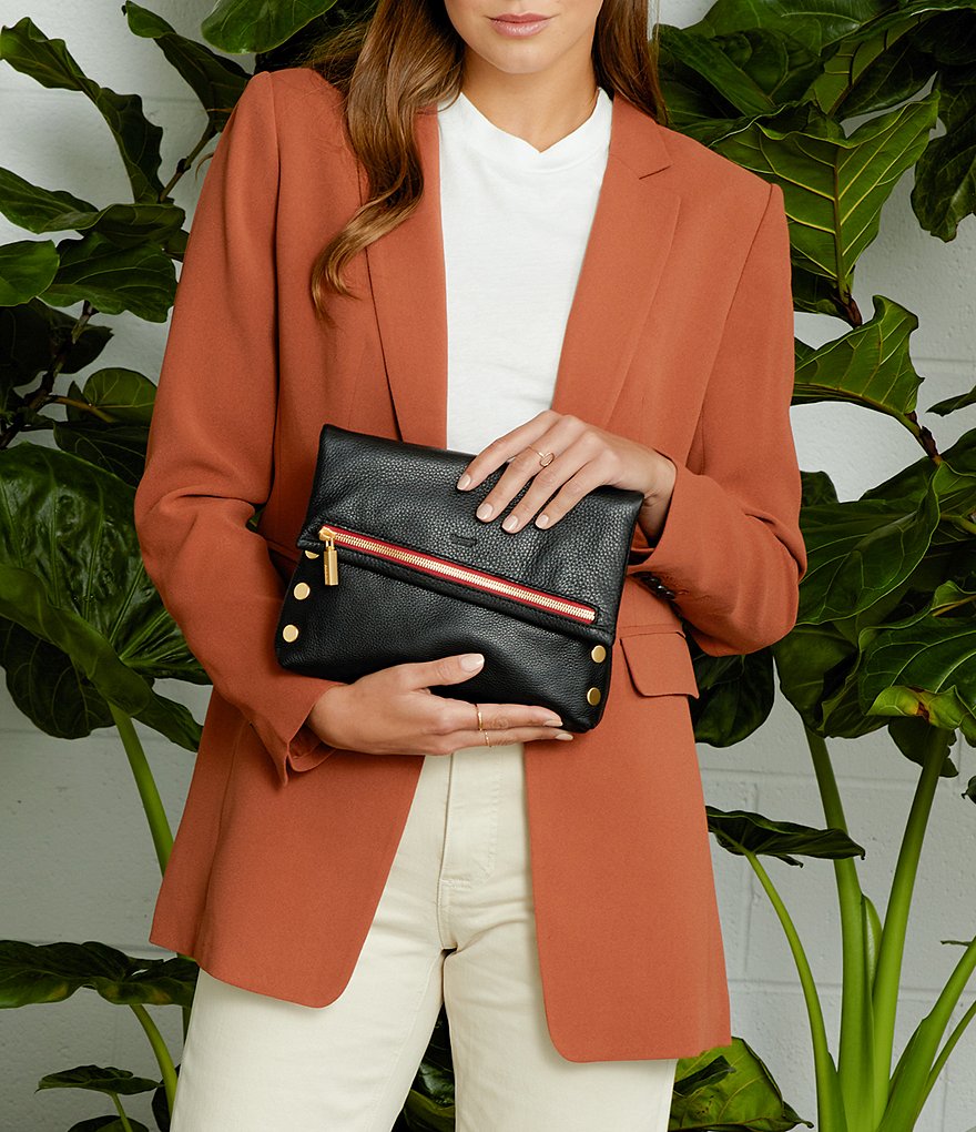 ZAC Zac Posen Belay Iridescent Saddle Crossbody Bag