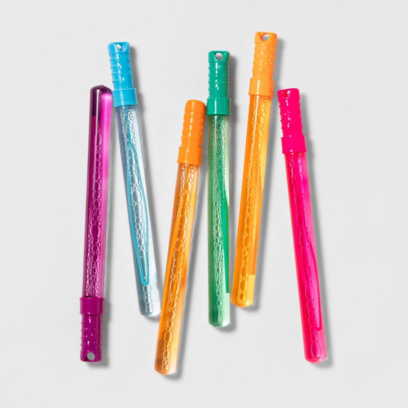 6pk 4oz Bubble Wands - Sun Squad™