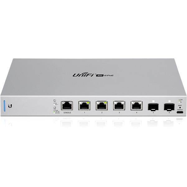 Ubiquiti 10 Gigabit 6-Port 802.3Bt Unifi Switch
