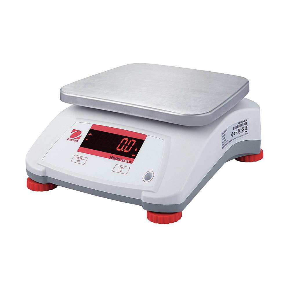OHAUS V22PWE15T Food Processing Scale, 0.0005kg/0.001 lb., Scale Display: LED