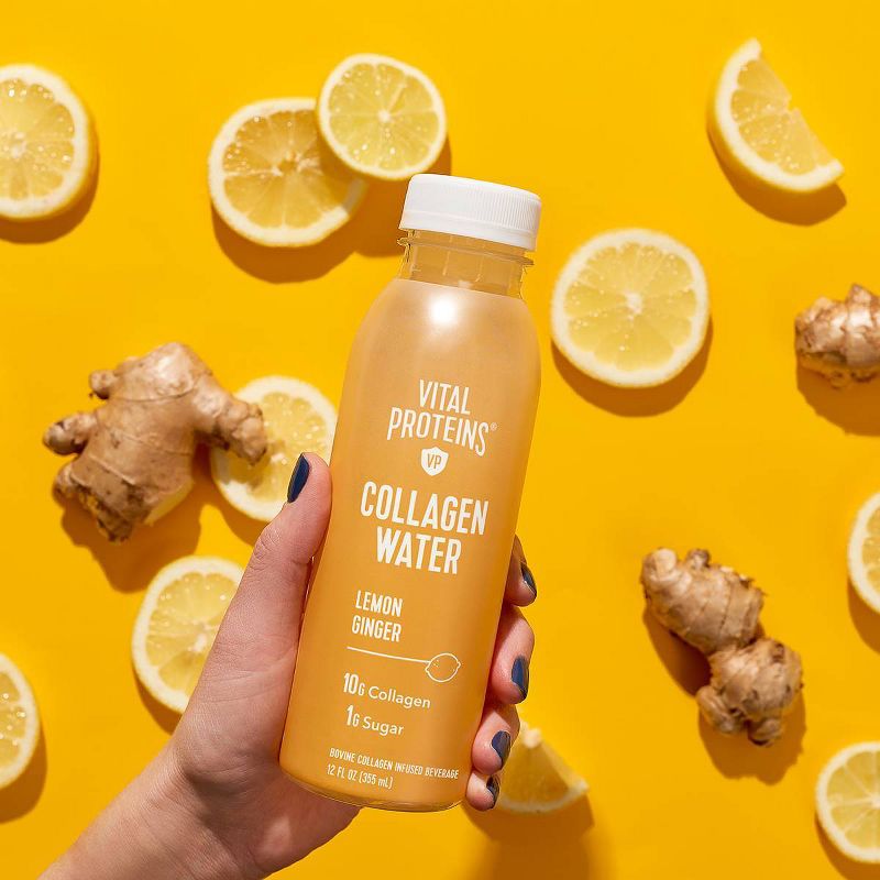 Vital Proteins Lemon Ginger Collagen Water - 12 fl oz Bottle