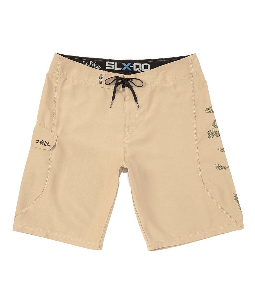 Salt Life Stealth Bomberz 22#double; Outseam Board Shorts