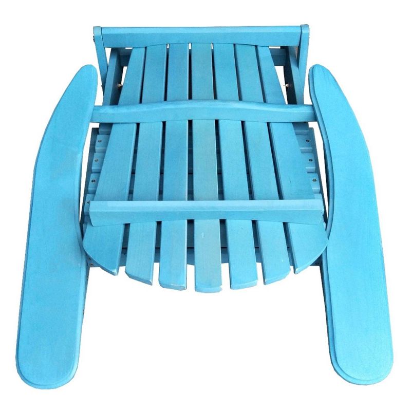 4pc Oceanic Adirondack Chairs - Sky Blue - W Unlimited