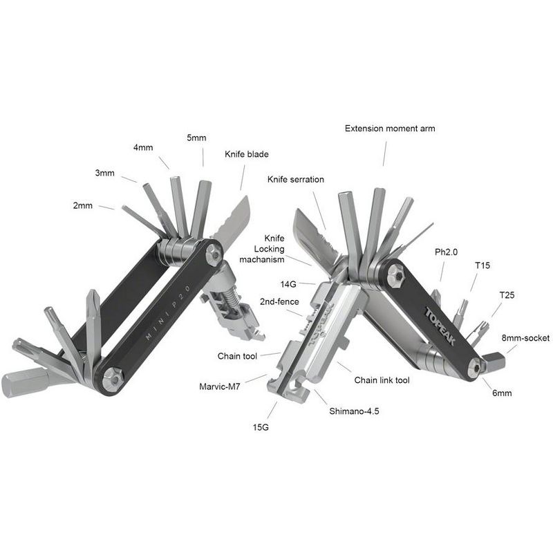 Topeak Mini P20 Multi-Tool