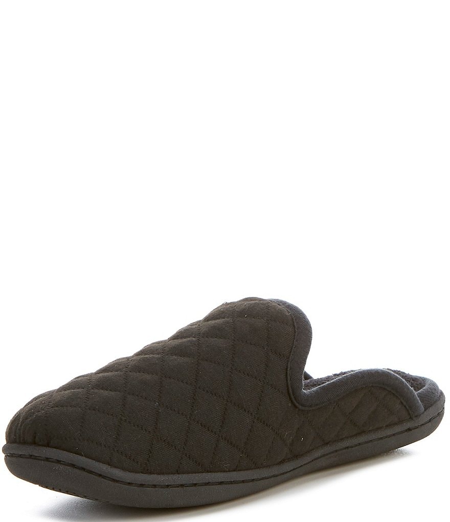 Cabernet Quilted Jersey Slippers
