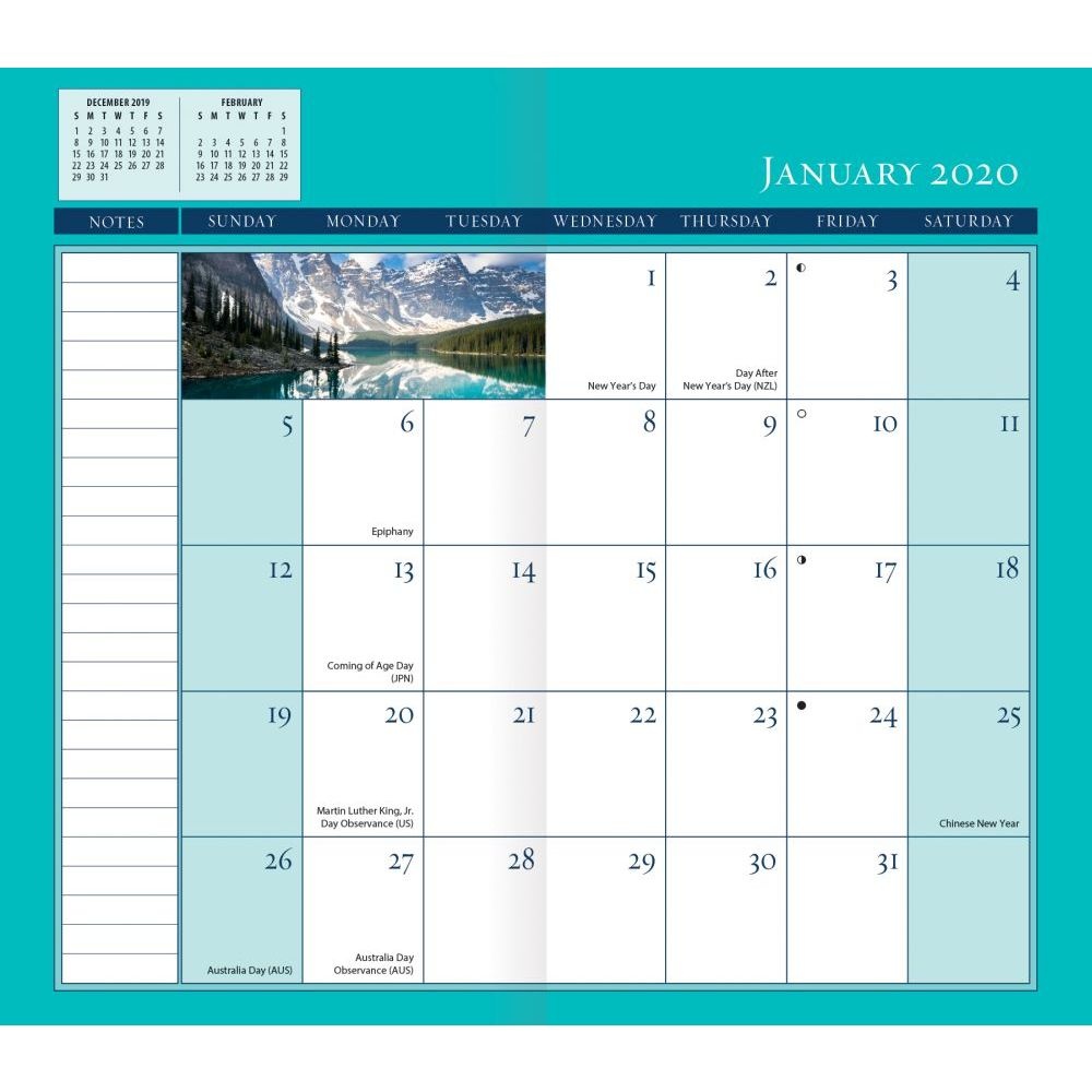 Turner Licensing,  National Parks Photo 2-Year Planner 2021